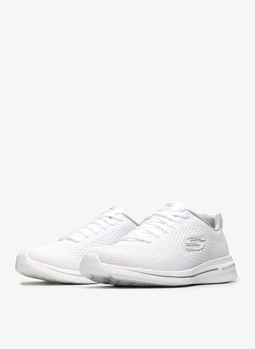 Skechers Beyaz - Gümüş Kadın Yürüyüş Ayakkabısı 88888036TK WSL BURST 2.0 3