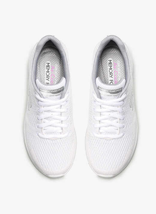 Skechers Beyaz - Gümüş Kadın Yürüyüş Ayakkabısı 88888036TK WSL BURST 2.0 4