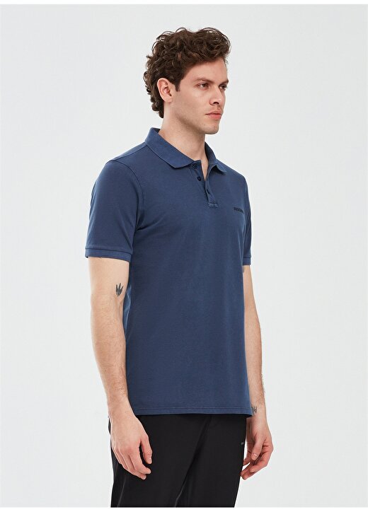 Skechers Lacivert Erkek Regular Fit T-Shirt S241165-410 Organic Coll. 4