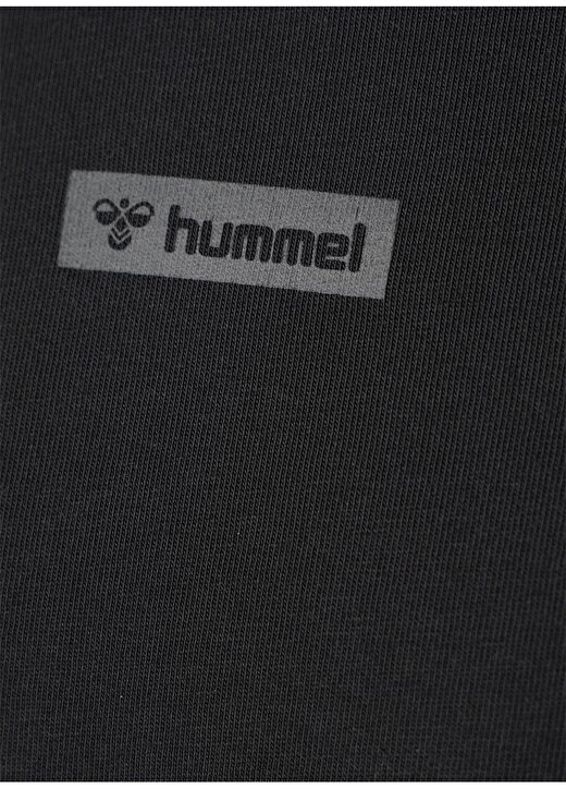 Hummel Siyah Bisiklet Yaka Oversized Erkek T-Shirt 911806-2001 HMLJAVON 3