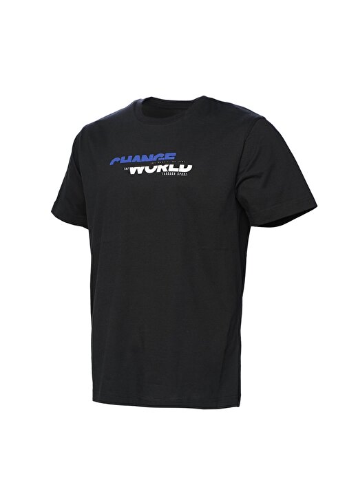 Hummel Siyah Bisiklet Yaka Regular Fit Erkek T-Shirt 911794-2001 HMLDIVIDE 2
