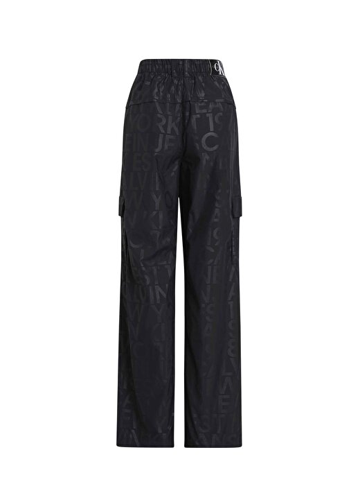 Calvin Klein Jeans Yüksek Bel Normal Siyah Kadın Pantolon J20J2225960GL 3