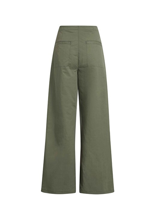 Calvin Klein Jeans Bağlamalı Bel Normal Haki Kadın Pantolon J20J222609LDY 3