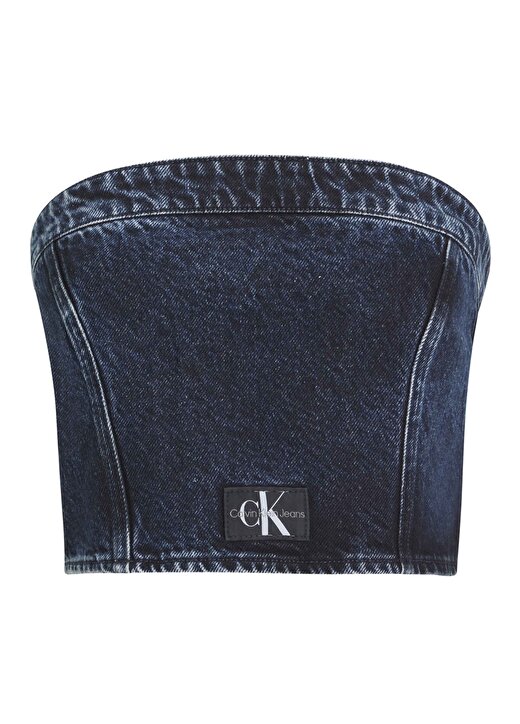 Calvin Klein Jeans Straplez Yaka Düz İndigo Kadın Büstiyer J20J2228701BJ 1