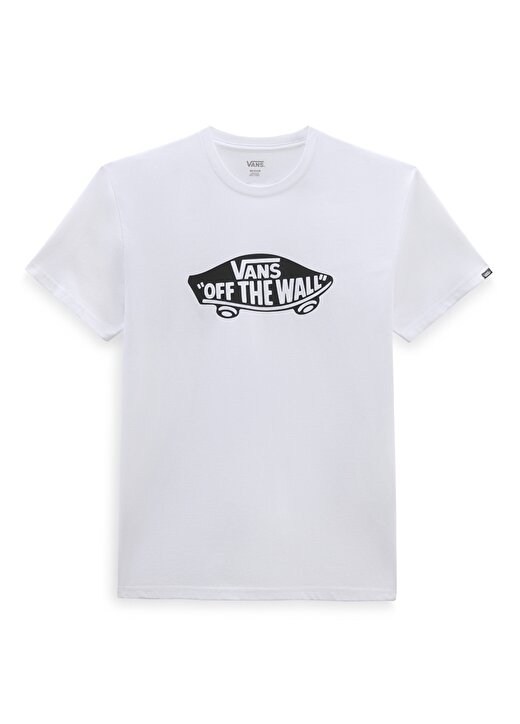 Vans Beyaz Yuvarlak Yaka T-Shirt VN000FSBWHT1 Wall Board Tee-B 1