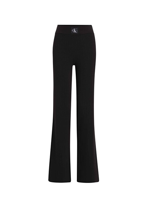 Calvin Klein Jeans Yüksek Bel Normal Siyah Kadın Pantolon J20J222599BEH 1