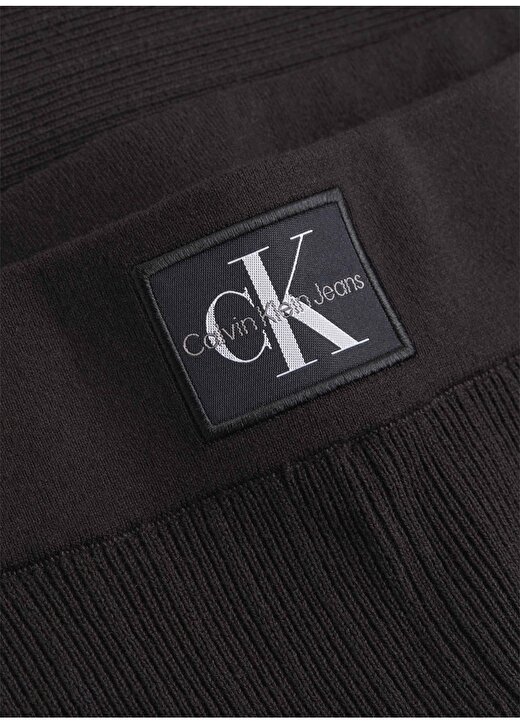 Calvin Klein Jeans Yüksek Bel Normal Siyah Kadın Pantolon J20J222599BEH 2