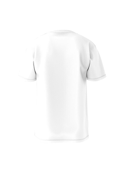 Vans Beyaz Erkek Yuvarlak Yaka Normal Kalıp T-Shirt VN0A7TLGWHT1 LEFT CHEST LOGO II 3