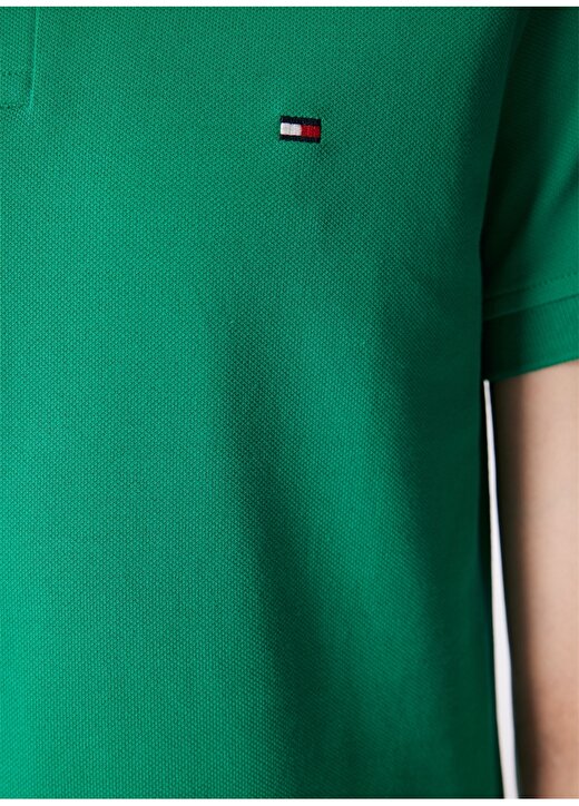 Tommy Hilfiger Yeşil Erkek Polo T-Shirt MW0MW17771 4