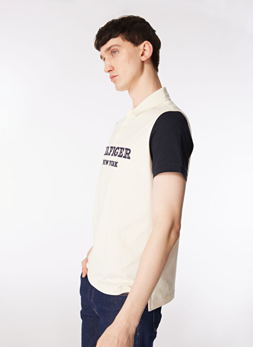 Tommy Hilfiger Mavi Erkek Polo T-Shirt MW0MW34751 3