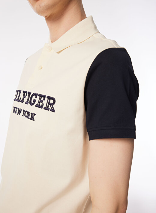 Tommy Hilfiger Mavi Erkek Polo T-Shirt MW0MW34751 4