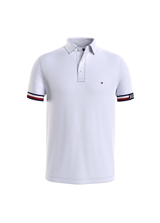 Tommy Hilfiger Beyaz Erkek Polo T-Shirt MW0MW33585 1