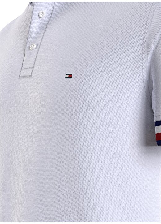 Tommy Hilfiger Beyaz Erkek Polo T-Shirt MW0MW33585 2