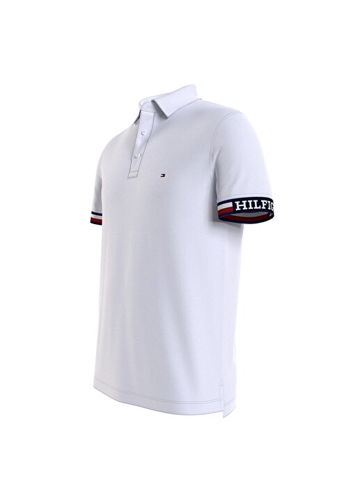 Tommy Hilfiger Beyaz Erkek Polo T-Shirt MW0MW33585 3