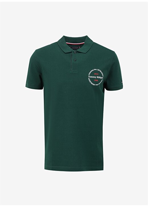 Tommy Hilfiger Yeşil Erkek Polo T-Shirt MW0MW34740 1