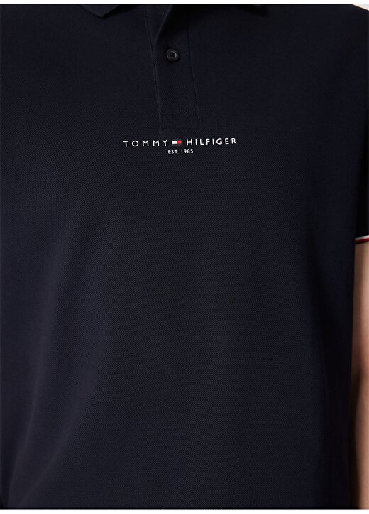 Tommy Hilfiger Mavi Erkek Polo T-Shirt MW0MW34841 4