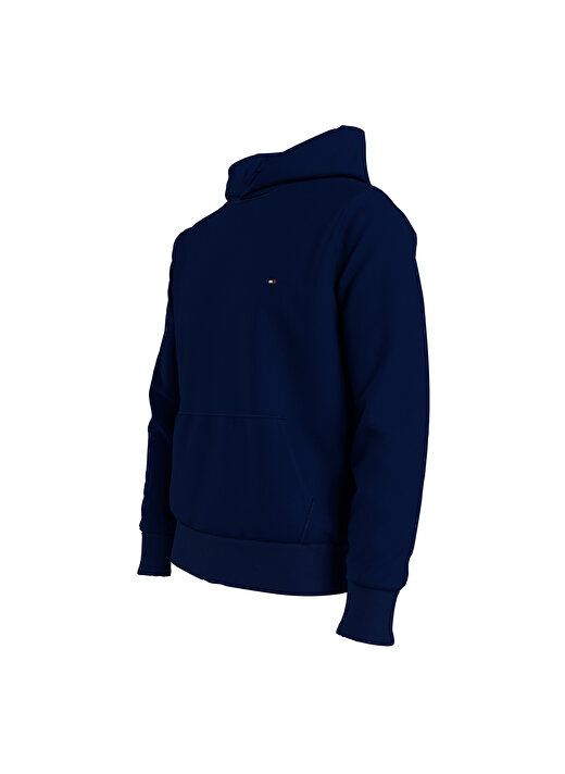 Tommy Hilfiger Kapüşon Yaka Mavi Erkek Sweatshırt MW0MW34266 3