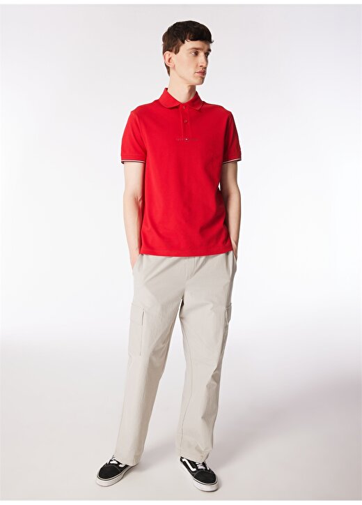 Tommy Hilfiger Kırmızı Erkek Polo T-Shirt MW0MW34841 2