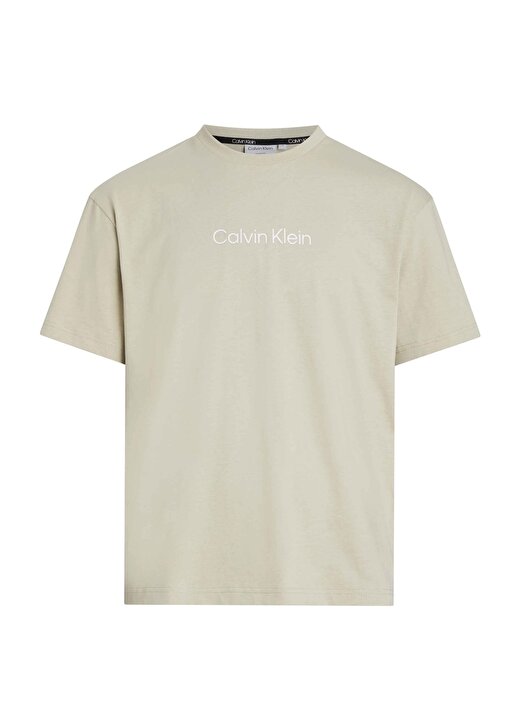 Calvin Klein Bisiklet Yaka Yeşil Erkek T-Shirt K10K111346LEB 1