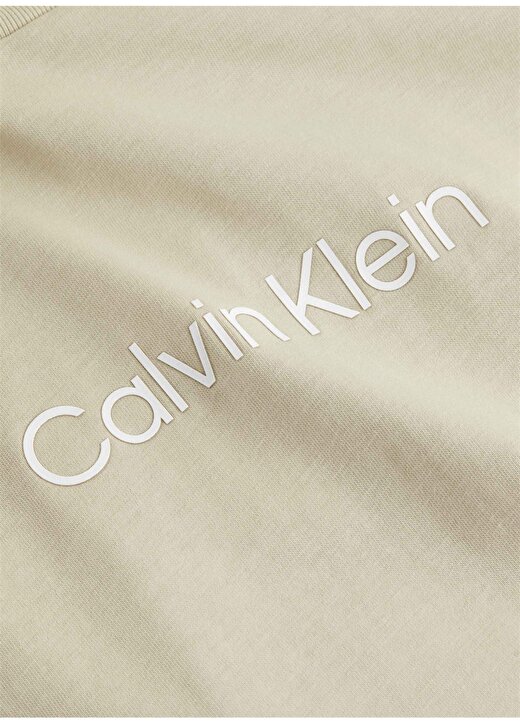 Calvin Klein Bisiklet Yaka Yeşil Erkek T-Shirt K10K111346LEB 2