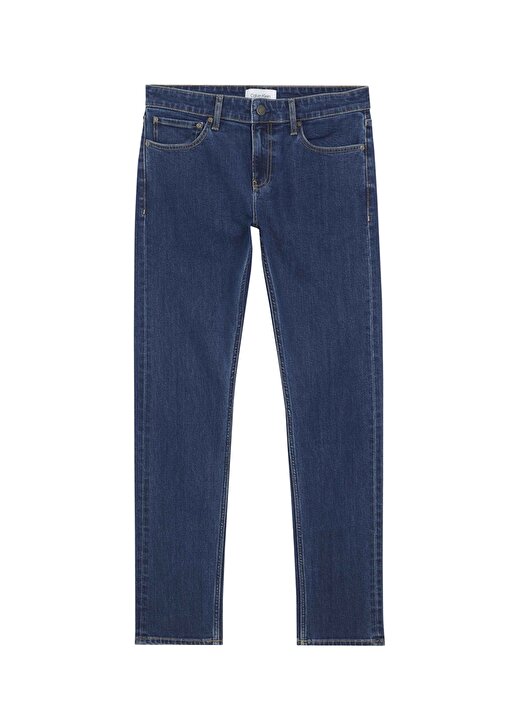 Calvin Klein Normal Bel Normal Paça Slim Fit Erkek Denim Pantolon K10K1123741BJ 3
