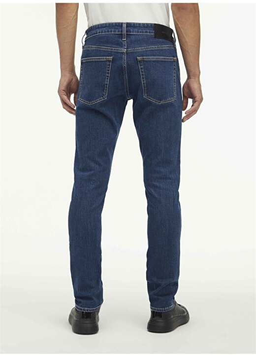 Calvin Klein Normal Bel Normal Paça Slim Fit Erkek Denim Pantolon K10K1123741BJ, 2