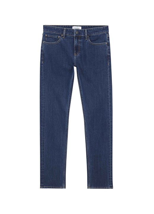 Calvin Klein Normal Bel Normal Paça Slim Fit Erkek Denim Pantolon K10K1123741BJ, 3