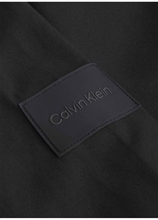 Calvin Klein Slim Fit Düğmeli Yaka Siyah Erkek Gömlek K10K112315BEH 3