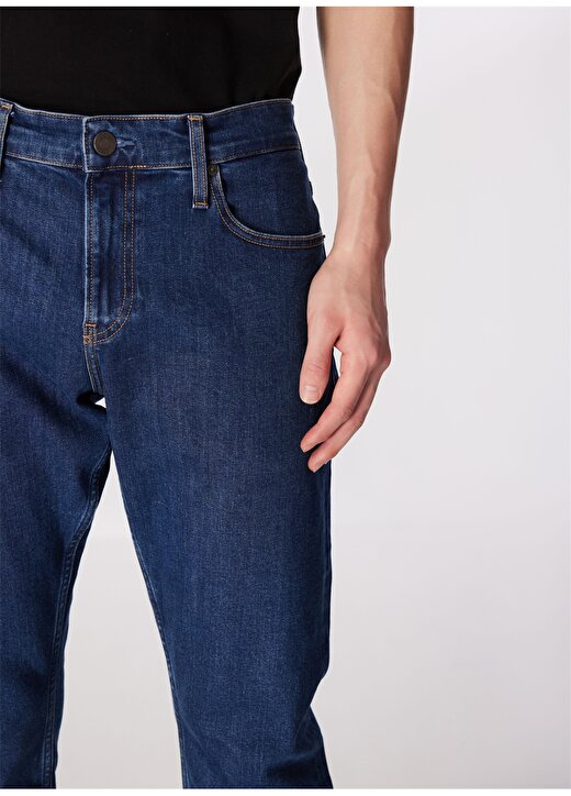 Calvin Klein Normal Bel Normal Paça Slim Fit Erkek Denim Pantolon K10K1123741BJ.. 4