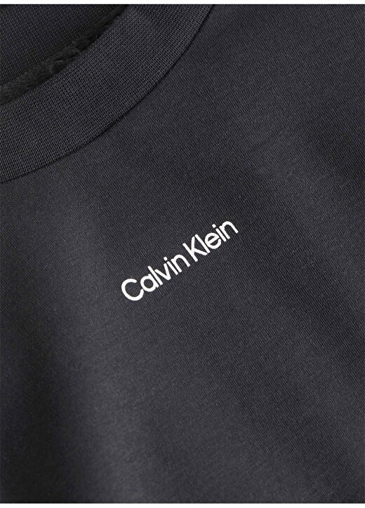 Calvin Klein Bisiklet Yaka Siyah Erkek T-Shirt K10K112487BEH 2