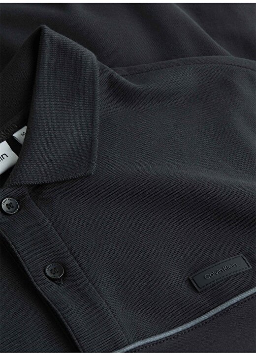 Calvin Klein Siyah Erkek Polo T-Shirt K10K112462BEH 2