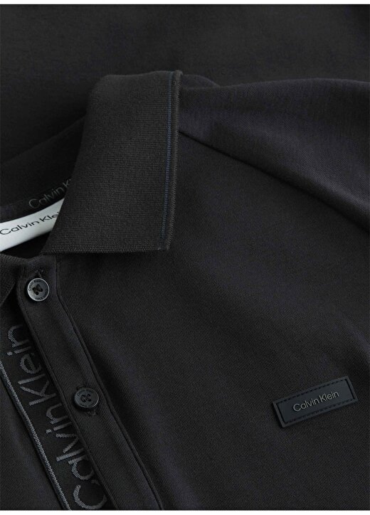 Calvin Klein Siyah Erkek Polo T-Shirt K10K112463BEH 2