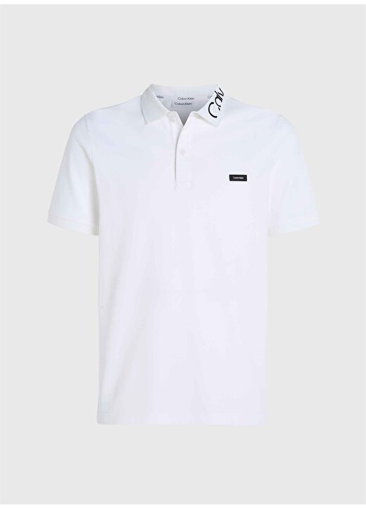 Calvin Klein Beyaz Erkek Polo T-Shirt K10K112467YAF 2