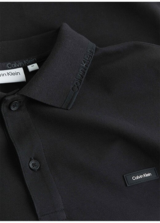 Calvin Klein Siyah Erkek Polo T-Shirt K10K112468BEH 2