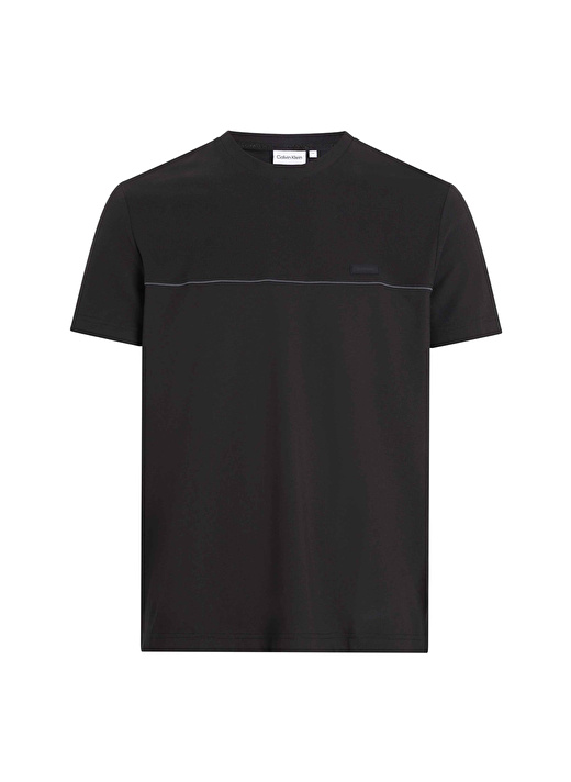 Calvin Klein Bisiklet Yaka Siyah Erkek T-Shirt K10K112516BEH 1