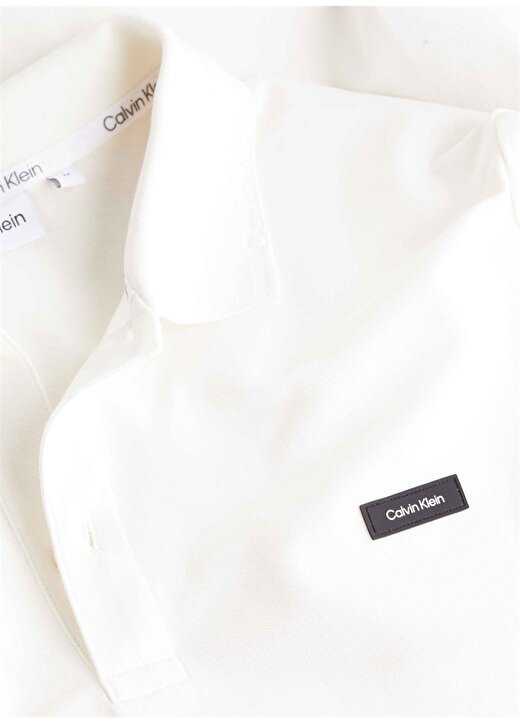 Calvin Klein Beyaz Erkek Polo T-Shirt K10K112468YAH 2