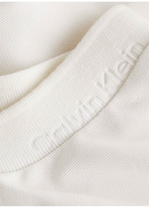 Calvin Klein Bisiklet Yaka Beyaz Erkek T-Shirt K10K112528YAH 3