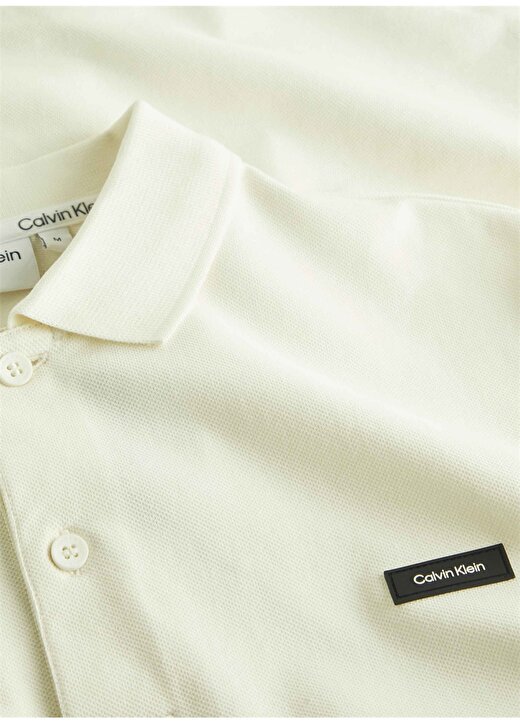 Calvin Klein Beyaz Erkek Polo T-Shirt K10K111196YAH 2