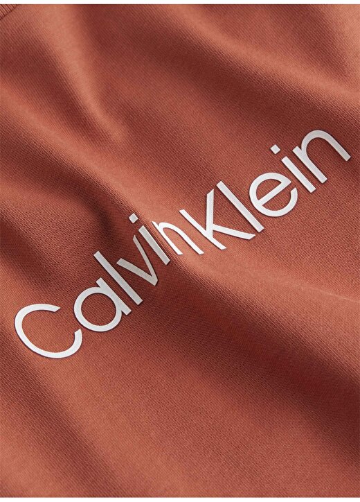 Calvin Klein Bisiklet Yaka Turuncu Erkek T-Shirt K10K111346S0B 2