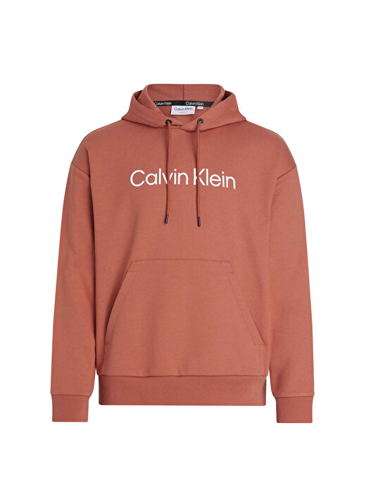 Calvin Klein Kapüşon Yaka Turuncu Erkek Sweatshırt K10K111345S0B 1