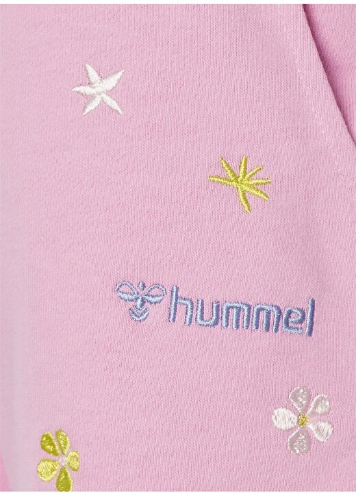 Hummel Lastikli Bel Normal Pembe Kız Çocuk Şort 931789-3505-HMLBUNNY SHORTS 2