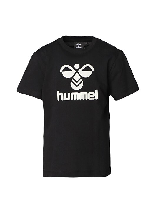 Hummel Baskılı Siyah Erkek T-Shirt 911653-2001-HMLLAUREN T-SHIRT S/S 1