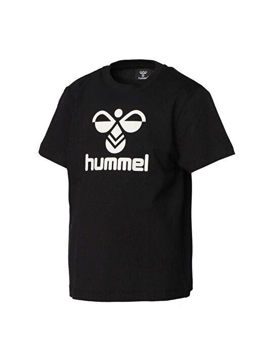 Hummel Baskılı Siyah Erkek T-Shirt 911653-2001-HMLLAUREN T-SHIRT S/S 2