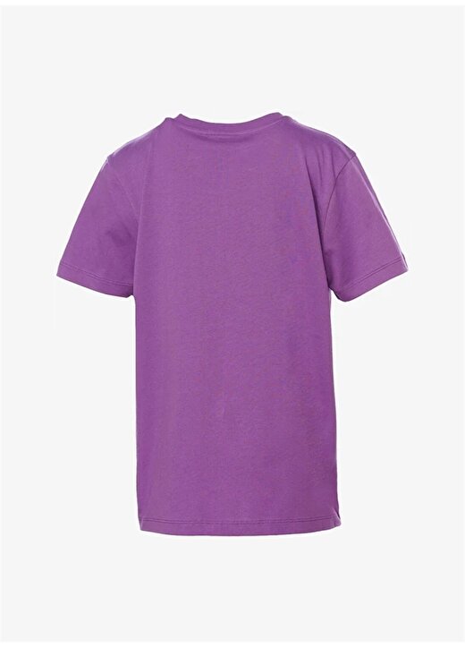 Hummel Baskılı Mor Kız Çocuk T-Shirt 911817-3639-HMLLUNA T-SHIRT S/S 3
