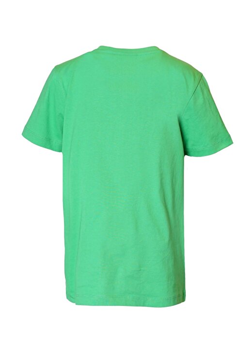 Hummel Baskılı Yeşil Erkek T-Shirt 911852-5244-HMLRON T-SHIRT S/S 3