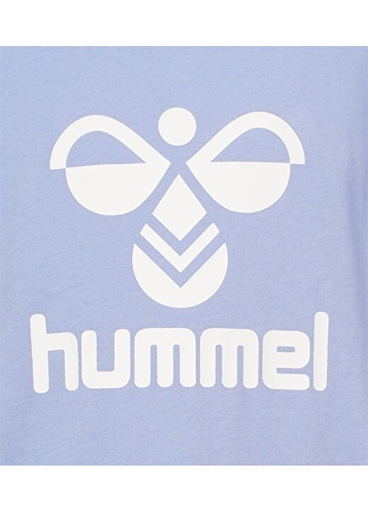 Hummel Baskılı Mavi Kız Çocuk T-Shirt 911792-2516-HMLCOLBY T-SHIRT S/S 3