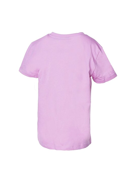 Hummel Baskılı Pembe Kız Çocuk T-Shirt 911792-3505-HMLCOLBY T-SHIRT S/S 4