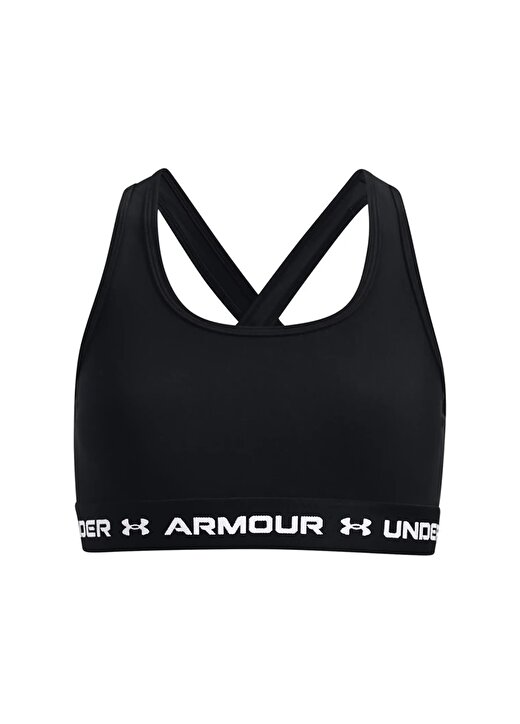 Under Armour Düz Petrol Kadın Sporcu Büstiyer 1369971-449-G Crossback Mid Solid 1