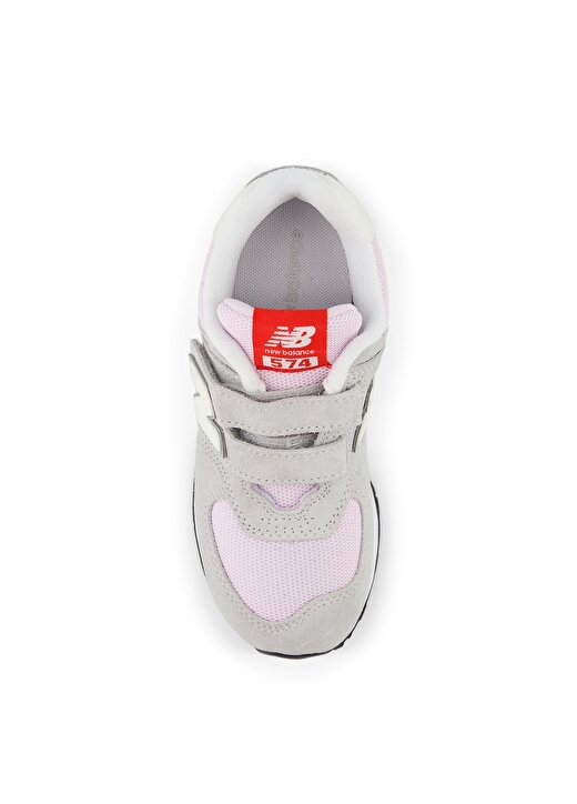 New Balance Gri Kız Çocuk Yürüyüş Ayakkabısı PV574GNK-Lifestyle Preschool Shoes 3