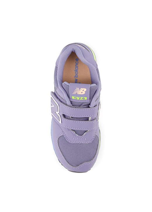 New Balance Mor Kız Çocuk Yürüyüş Ayakkabısı PV574MSD-Lifestyle Preschool Shoes 3